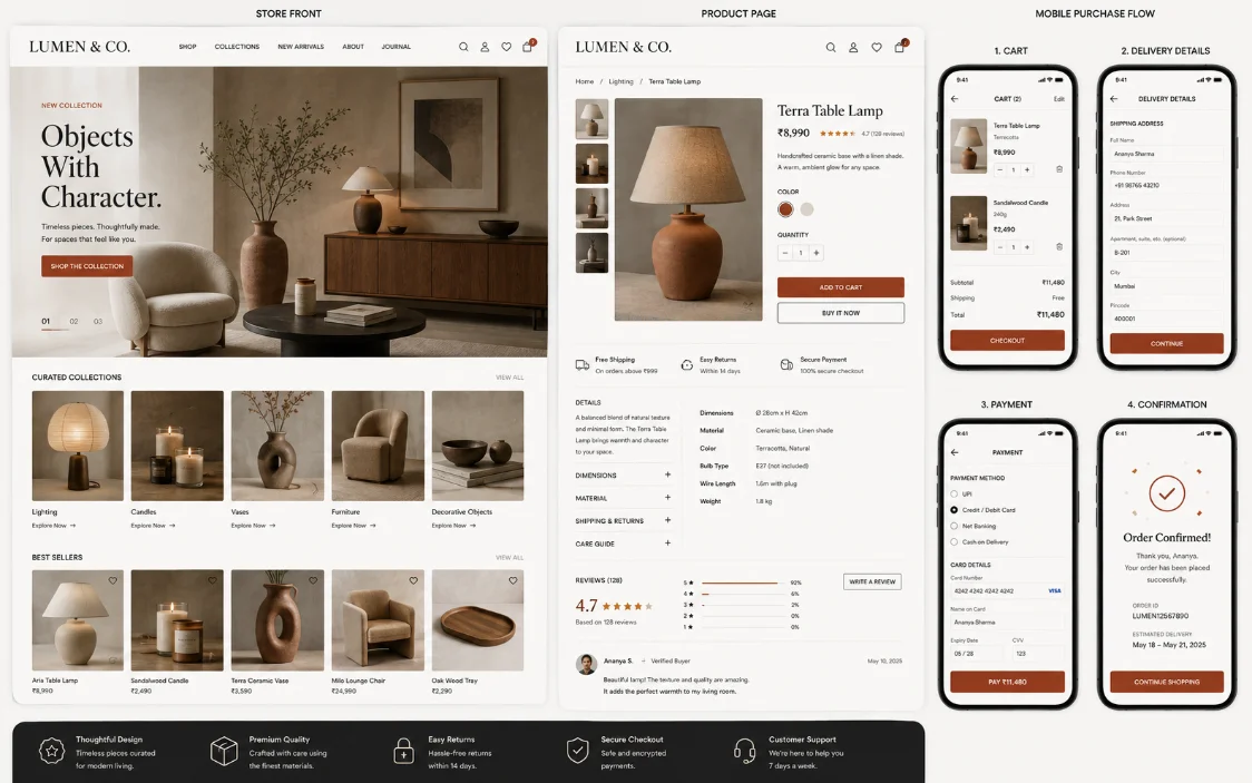 product page
